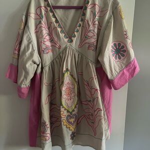 Blue Velvet mini L/XL Cute dress/Cover up